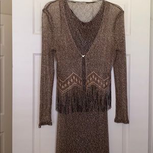 VINTAGE-Black and gold beauty!! FLAPPER !!